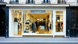 location commerce paris